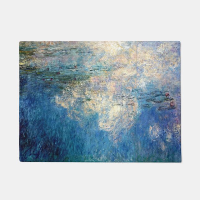 Tapete Monet Water Libera As Nuvens De Bela Arte (Frente)
