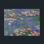 Tapete Monet Water Lily - Pintura de plataforma<br><div class="desc">Monet Water Lily - Esta pintura clássica de Monet foi pintada por Claude Monet em 1916. Faz parte da sua famosa coleção de lírios aquáticos onde ele pinta em seu jardim em Giverney,  França. Uma pintura de obra-prima.</div>