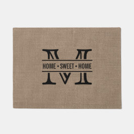 Tapete Monograma Moderno e Efeito Rurótico