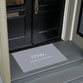 Tapete Monograma Pastel Elegante Na moda moderno minimali