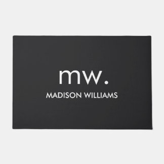 Tapete Monograma Pastel Elegante Na moda moderno minimali