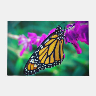 Tapete Monograma personalizado de foto de borboleta de mo