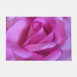 Tapete Monograma personalizado de foto de rosa púrpura r