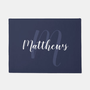 Tapete Monograma Personalizado de Script Moderno e Nome d