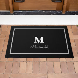 Tapete Monograma Personalizado Simples Elegante