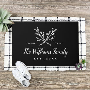 Tapete Monograma Rustic Branch Family
