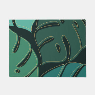 Tapete Monstera verde deixa design