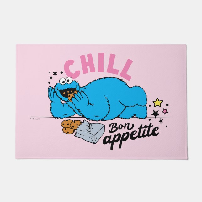 Tapete Monstro de cookies | Chill Bon Appetite (Frente)