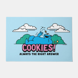 Tapete Monstro de cookies Cookies Sempre a resposta cer