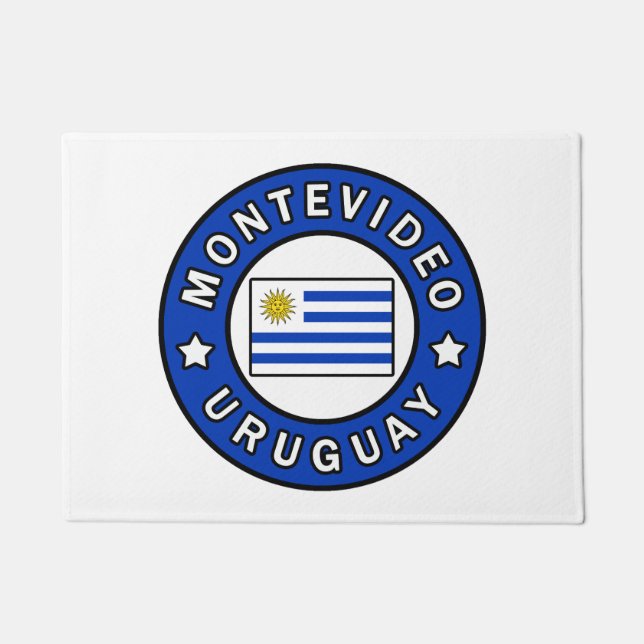 Tapete Montevidéu Uruguai (Frente)