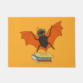 Tapete Morcego Leitor | Bibliotecário Caprichoso com Livr