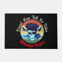 Tapete Morto Men Pirata Party Bem-Vindo