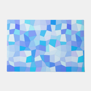 Tapete Mosaico Blues Brilhante