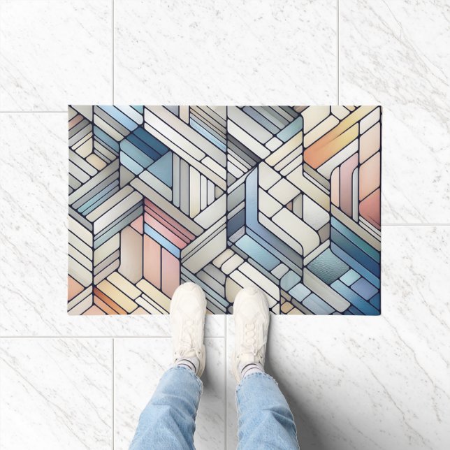 Tapete Mosaico Geométrico (Interior)