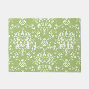 Tapete Moss Green Damask