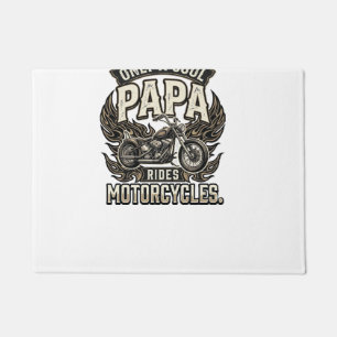 Tapete Motocicleta Cool Papa Motociclista Vintage