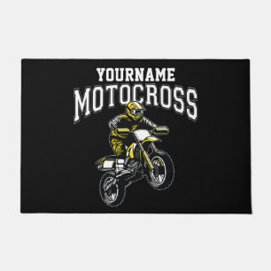 Tapete Motocross Dirt Bike Racing Personalizado