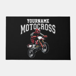 Tapete Motocross Dirt Bike Racing Personalizado