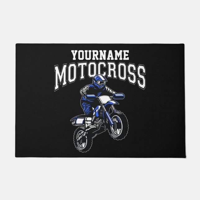 Tapete Motocross Dirt Bike Racing Personalizado