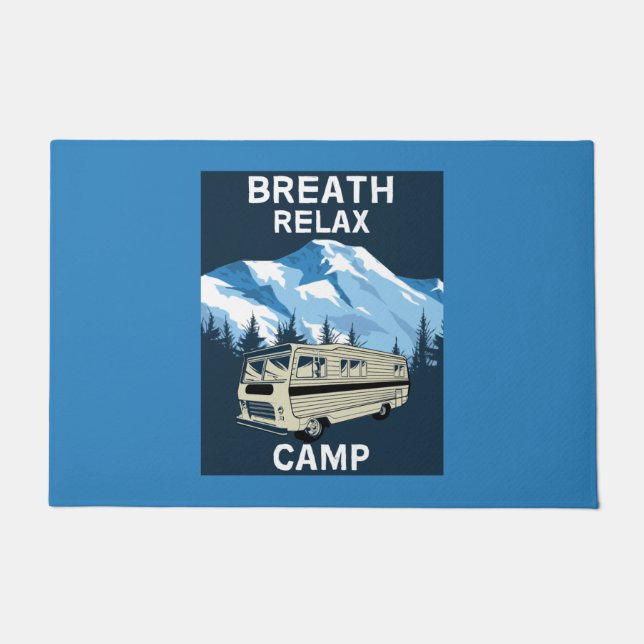 Tapete Motorhome RV | Camper | Viagem Van | Mug retrô (Frente)