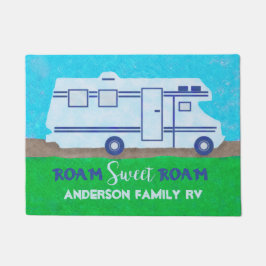 Tapete Motorhome RV Camper Viagem Van Roam | Nome persona