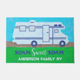 Tapete Motorhome RV Camper Viagem Van Roam | Nome persona