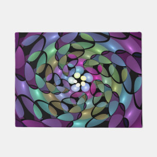 Tapete Movimentos Coloridos Abstrato Trippy Fractal Art