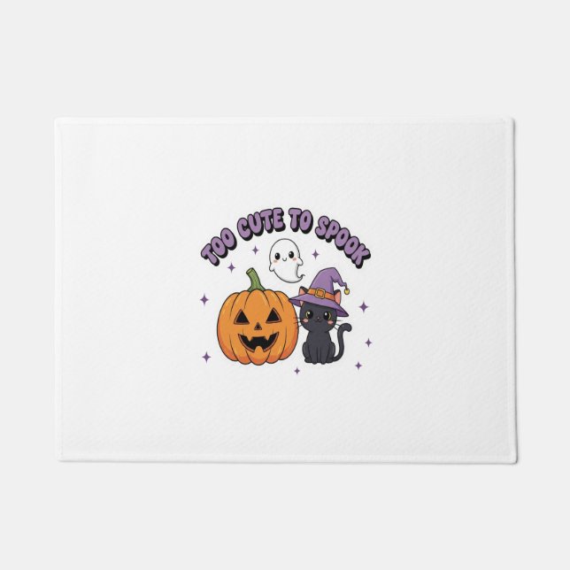 Tapete Muito Fofo para Assustar Halloween (Frente)