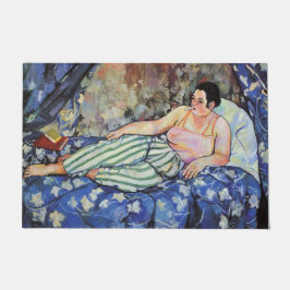 Tapete Mulher no quarto azul (por Suzanne Valadon)