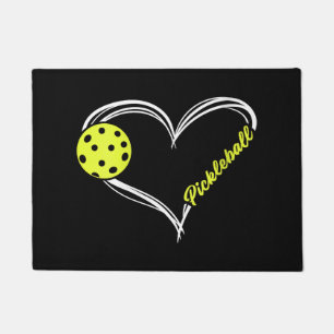 Tapete Mulheres Adoram Pickleball - jogo de picleball fof