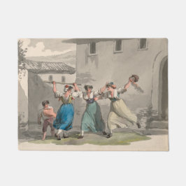 Tapete Mulheres lutando em Roma, Itália (cena histórica)