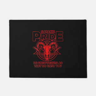 Tapete Mulheres Satanás do Orgulho Satânico Satã de Ca