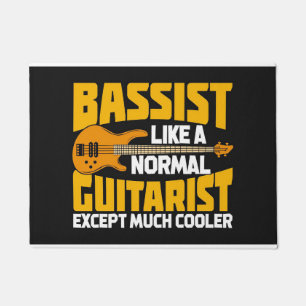 Tapete Música Arte Bassista Como Um Guitarrista Normal