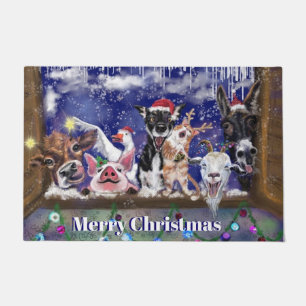 Tapete Música de Natal - Festa Animal - Feliz Natal