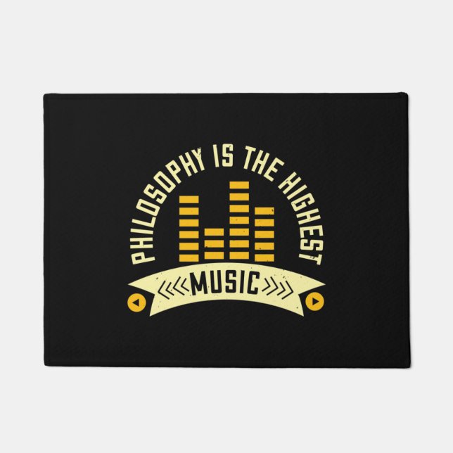 Tapete Música - Filosofia é a música mais alta (Frente)