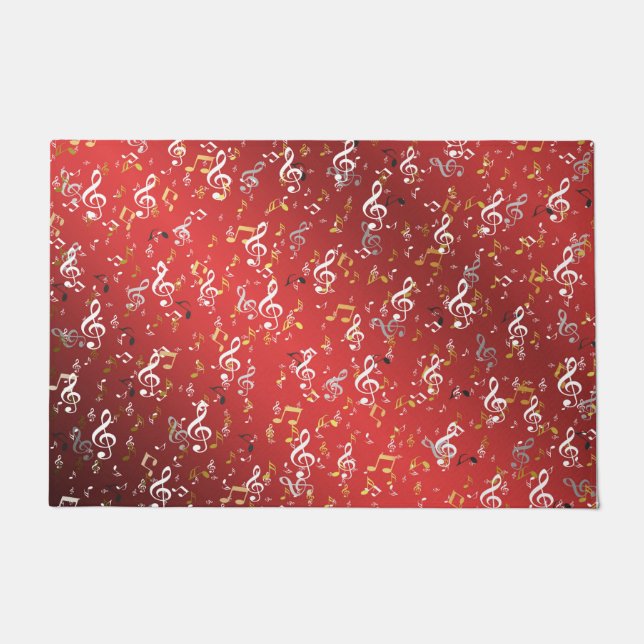 Tapete música, música, nota, branco, melodia, clf, som, (Frente)