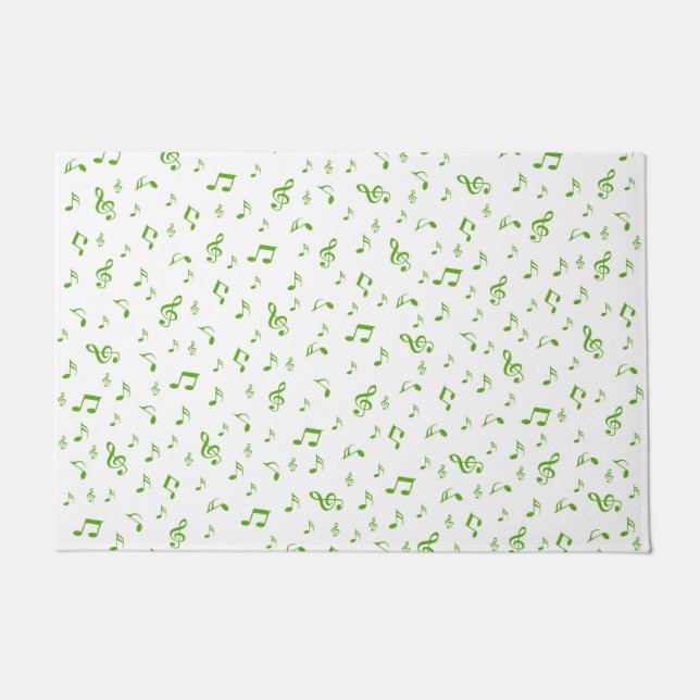 Tapete música, música, nota, melodia, preto, som, clf, (Frente)