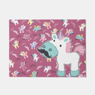 Tapete Mustachio Unicornio!
