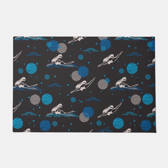 Tapete Nadar é minha paixão e algo que eu amo (Frente)