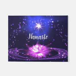 Tapete Namaste Crystal Lotus Metaphysical Welcome