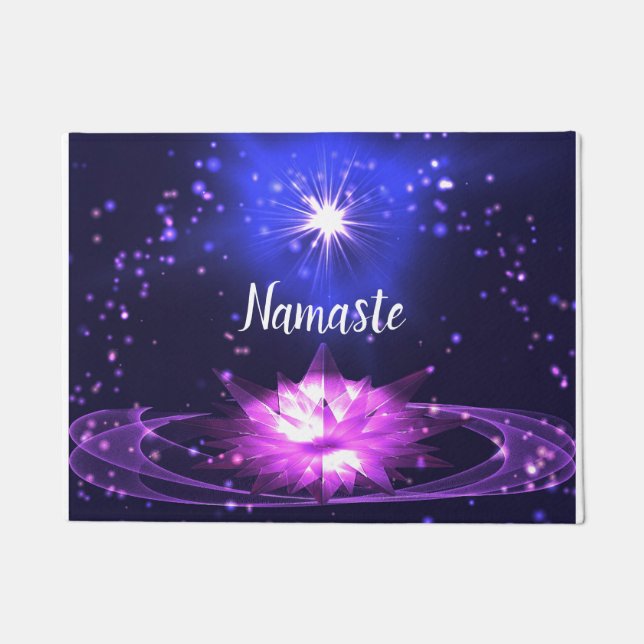 Tapete Namaste Crystal Lotus Metaphysical Welcome (Frente)