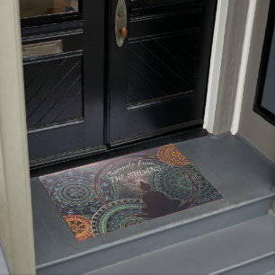 Tapete NAMASTE Personalizado Buda Dot Mandala Doormat