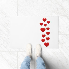 Tapete namorados de corações vermelhos