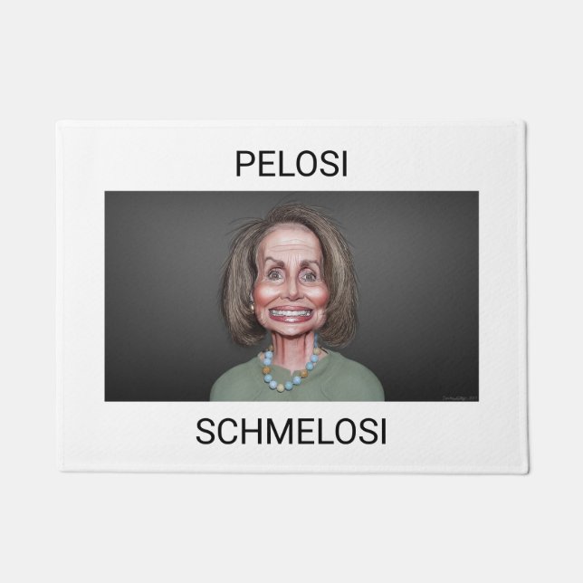 Tapete Nancy Pelosi Schmelosi (Frente)