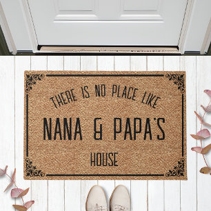 Tapete Não Há Lugar Como A Casa De NANA E PAPA