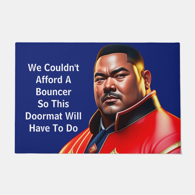 Tapete Não podia pagar uma porta de solteiro (Frente)