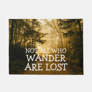Tapete Não tudo que Wander é natureza rústica perdida