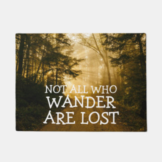 Tapete Não tudo que Wander é natureza rústica perdida de