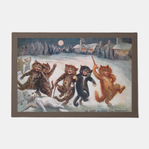 Tapete NÃO VAMOS PARA CASA ATÉ MANHÃ, Louis Wain