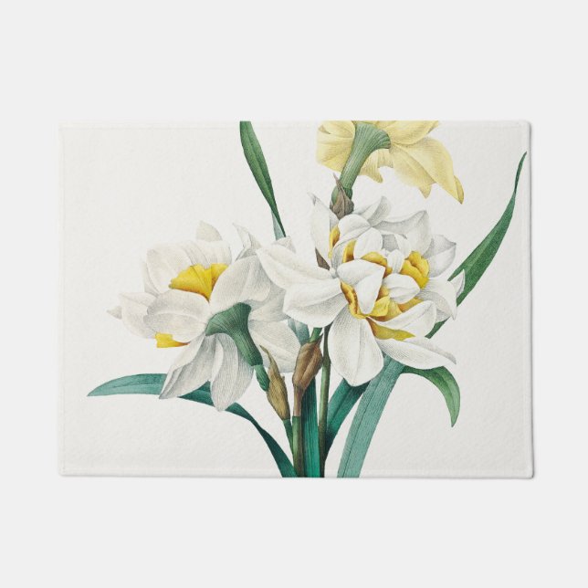 Tapete Narciso Duplo, Pierre-Joseph Redouté, 1827 (Frente)